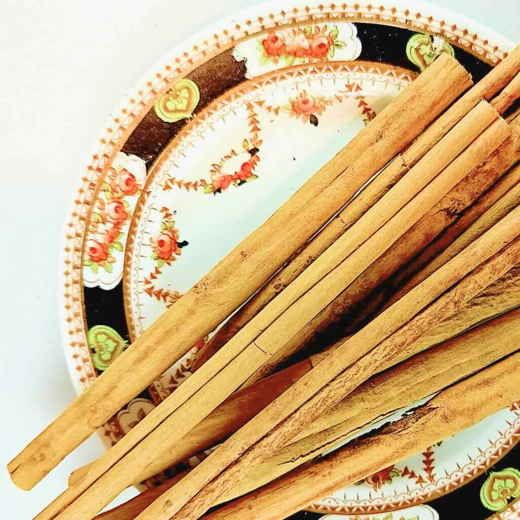 ramas de canela de ceylan natural