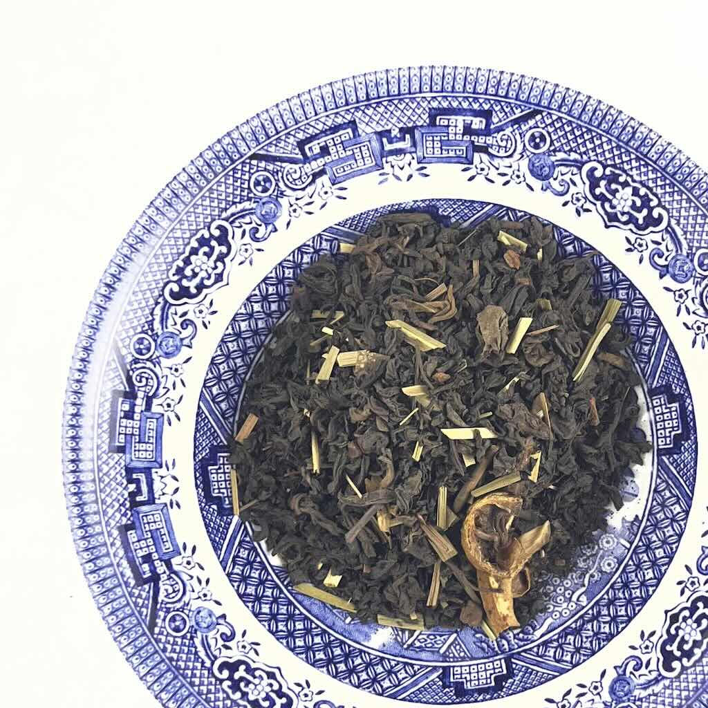 té rojo Pu Erh con canela y limón