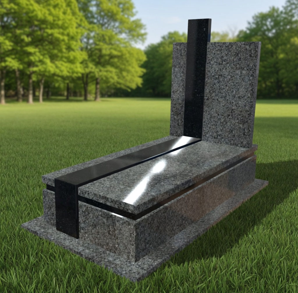 Памятник в европейському стилі з граніту 200×100 см, NG-2010VOGG