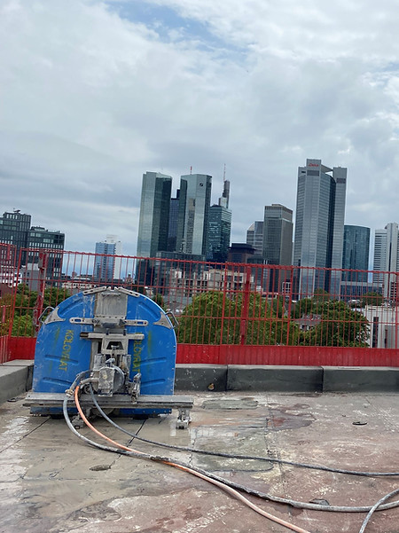 Wandsäge Deckendurchbruch Frankfurt am Main Betonschneiden