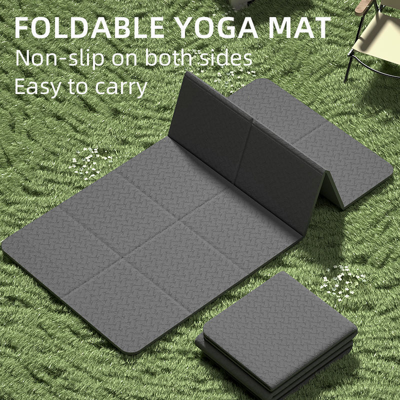 Thumbnail: Foldable Thickened TPE Yoga Mat with Non-Slip Grip