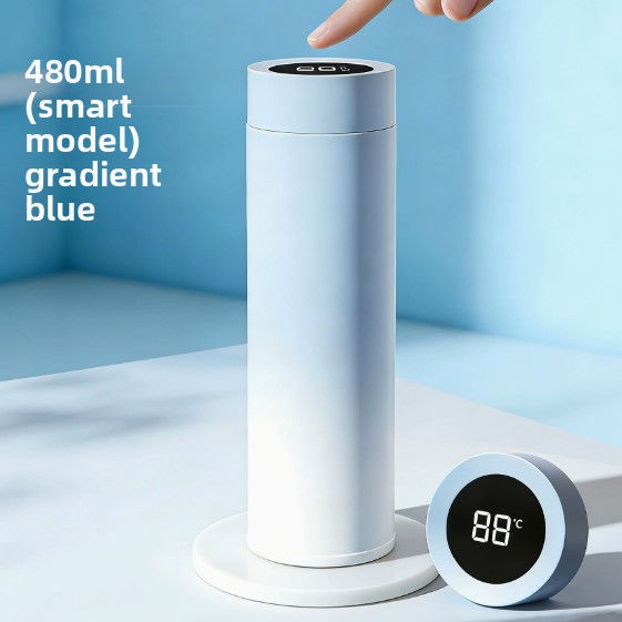 Thumbnail: Smart Temperature Display Thermos Cup