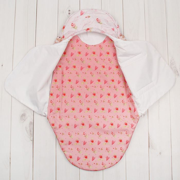 Миниатюра: Комплект на выписку демисезонный "Наша радость" рост 50-62 см, 0-3 мес.