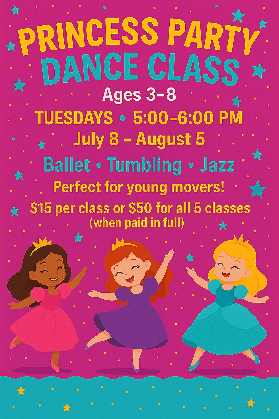 Princess Party Dance Class