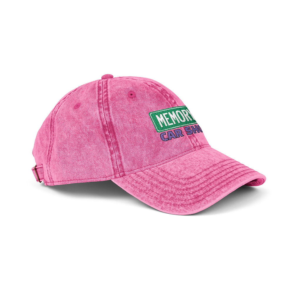 Thumbnail: Memory Lane-Vintage Cap (Embroidery)