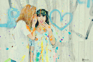 Outdoorshooting with colors