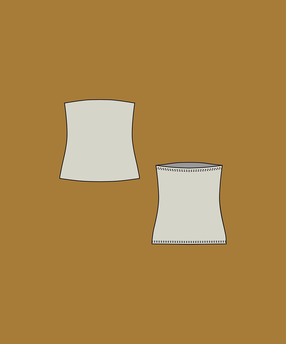 strapless top pattern, sewing patterns for women, the patterns room