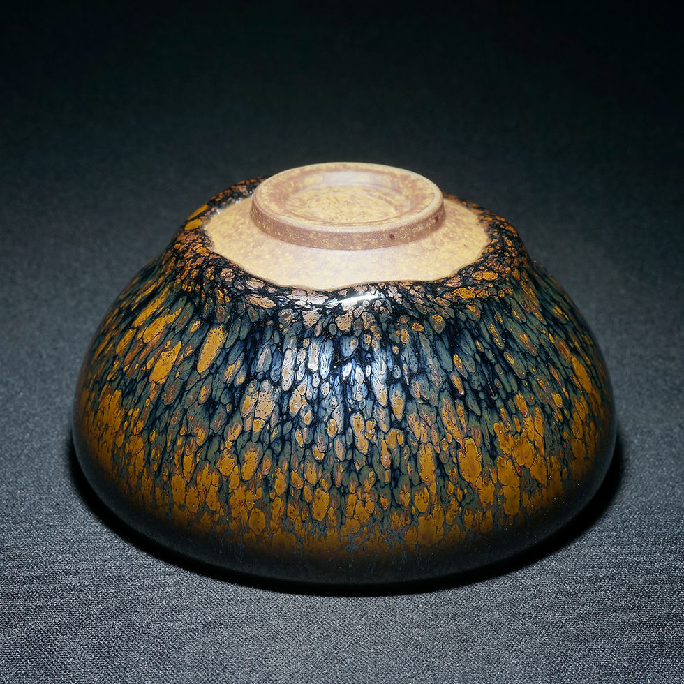 縮圖：多彩油滴天目小茶缽