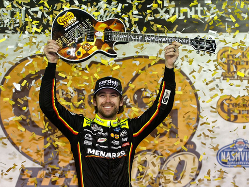 Ryan Blaney se impone en Nashville; Suárez avanza con fuerza rumbo al torneo de verano