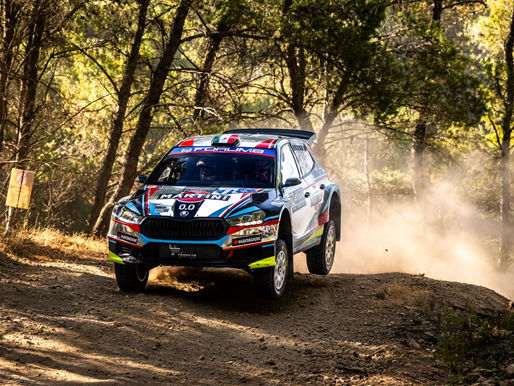 Miguel Granados conquista el Rally de Grecia en la categoría WRC2 Master Cup