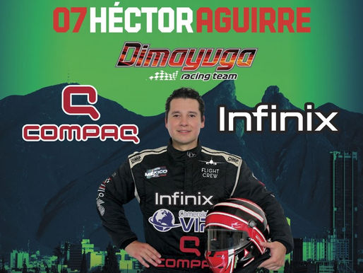 Héctor Aguirre se incorpora al equipo COMPAQ-INFINIX de Dimayuga