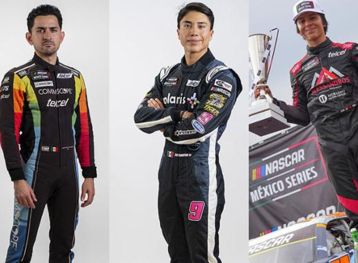 Escudería TELMEX TELCEL ataca chiapas con Eloy, Helio Meza y Abraham NASCAR MÉXICO SERIES