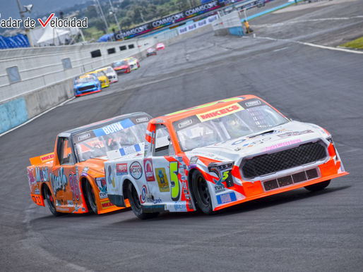 Mateo Girón en Plan Grande dentro de las Trucks Nascar México