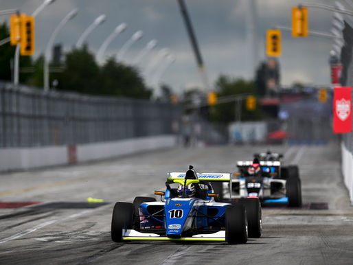 Gran remontada de George Garciarce en Toronto: sexto lugar en USF Pro 2000