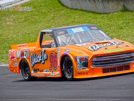 Contacto impidió podio de Roberto “Bob” Espinosa, en nueva visita de Trucks México Series a Puebla