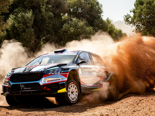 Granados y Martí conquistan el primer lugar de la WRC2 Master Cup en Italia