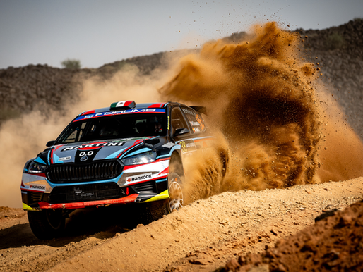 Miguel Granados lidera la categoría Masters en el WRC Rally de Arabia Saudita