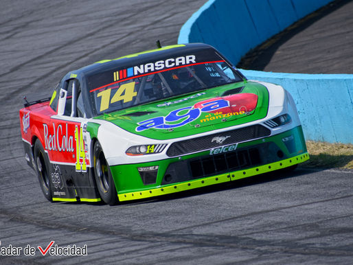AGA Racing Team y Alex de Alba Jr., firmaron en Puebla su boleto al Chase de NASCAR México