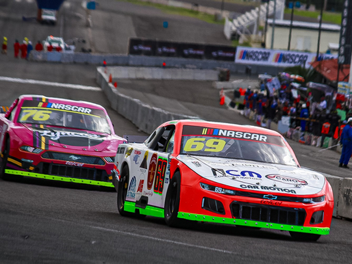 Está Germán Quiroga en el sitio 12 en NASCAR México Series 2026