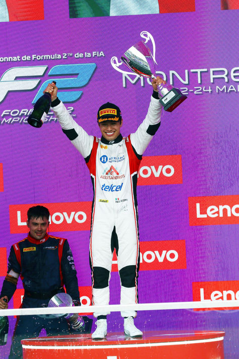 El mexicano Noel León gana la Sprint de la F2 en Canadá el sábado pasado. El domingo los resultados no fueron lo que esperaba