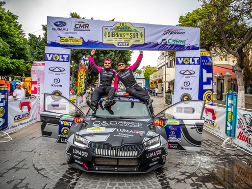 Char García hace historia al ganar el Rally Sierras del Sur Volt 2025