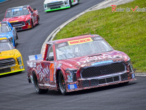 Sol Díaz, tuvo un duro desafío de Trucks México Series en Puebla
