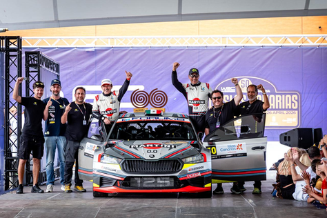 Miguel Granados marcha tercero en la WRC Masters Cup del Campeonato Mundial de Rallies 2026