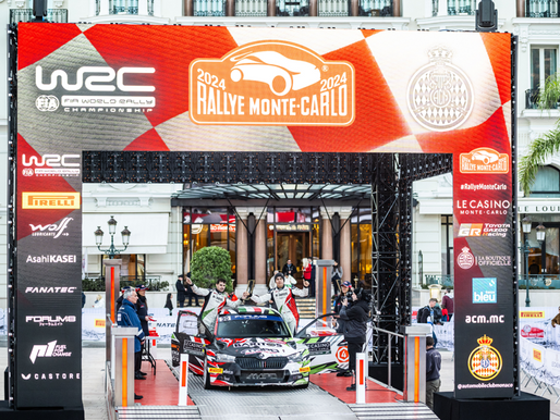 Alejandro Mauro suma sus primeros puntos en el WRC en la apertura de la temporada en Monte Carlo