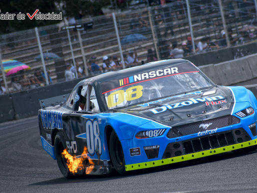 José Luis Ramírez finaliza dentro del Top10 en NASCAR Querétaro