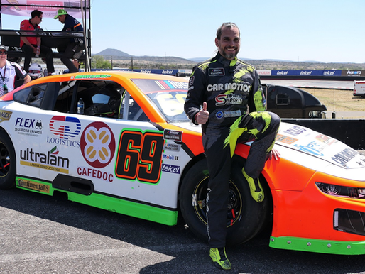 Irá Germán Quiroga por la bandera a cuadros al Súper Óvalo Chiapas