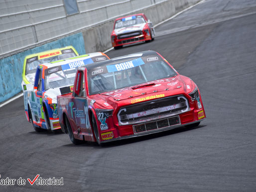 Sigue Valeria Aranda dentro de los tres mejores pilotos en Trucks México Series