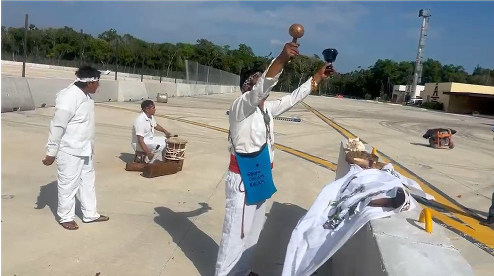 Se pidió permiso a los Dioses para realizar La TULUM 100 de NASCAR MÉXICO SERIES