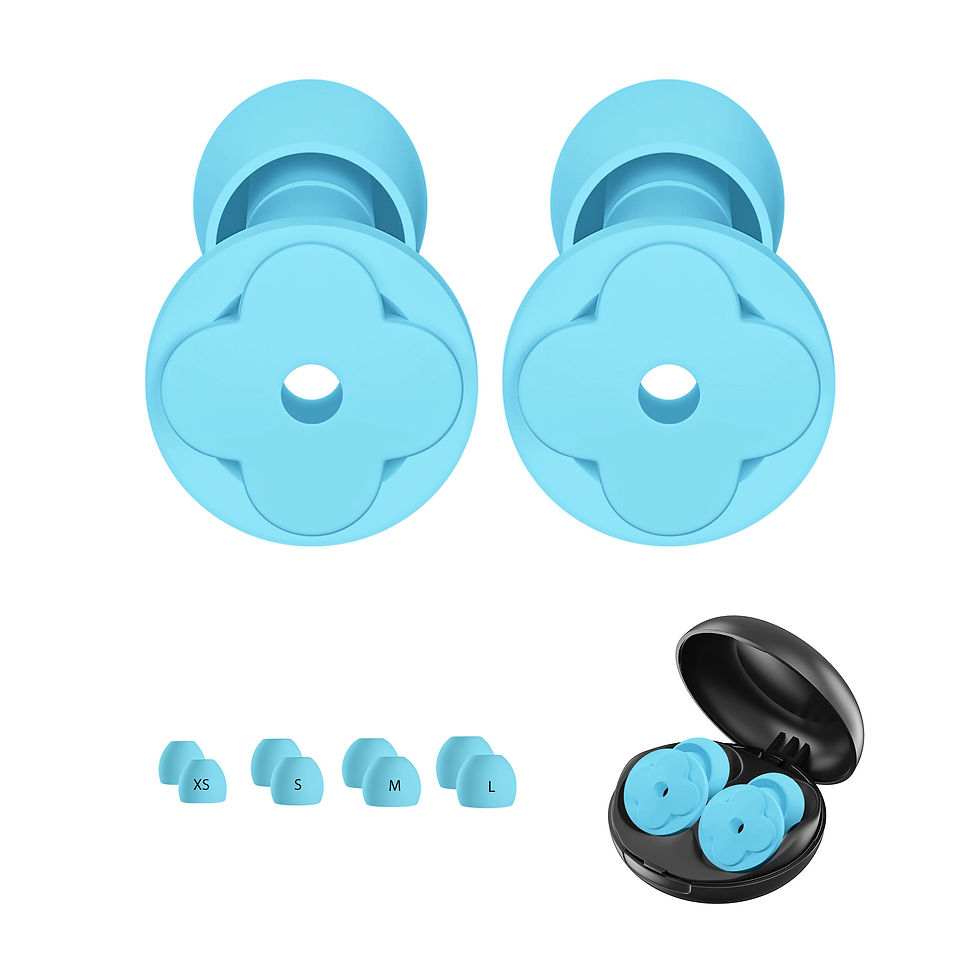 תמונה ממוזערת: 33dB‎ אטמי אוזניים מסיליקון לשינה ולריכוז Silentia