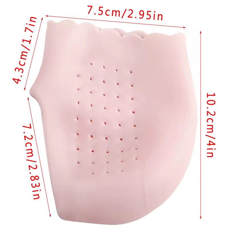 الصورة المصغرة: ComfortSole רפידות ג’ל להקלה על כאבי עקב וסדקים בעור