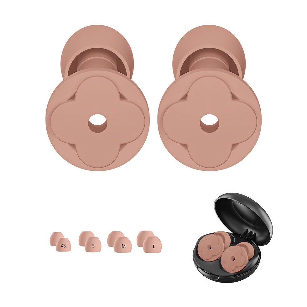 תמונה ממוזערת: 33dB‎ אטמי אוזניים מסיליקון לשינה ולריכוז Silentia