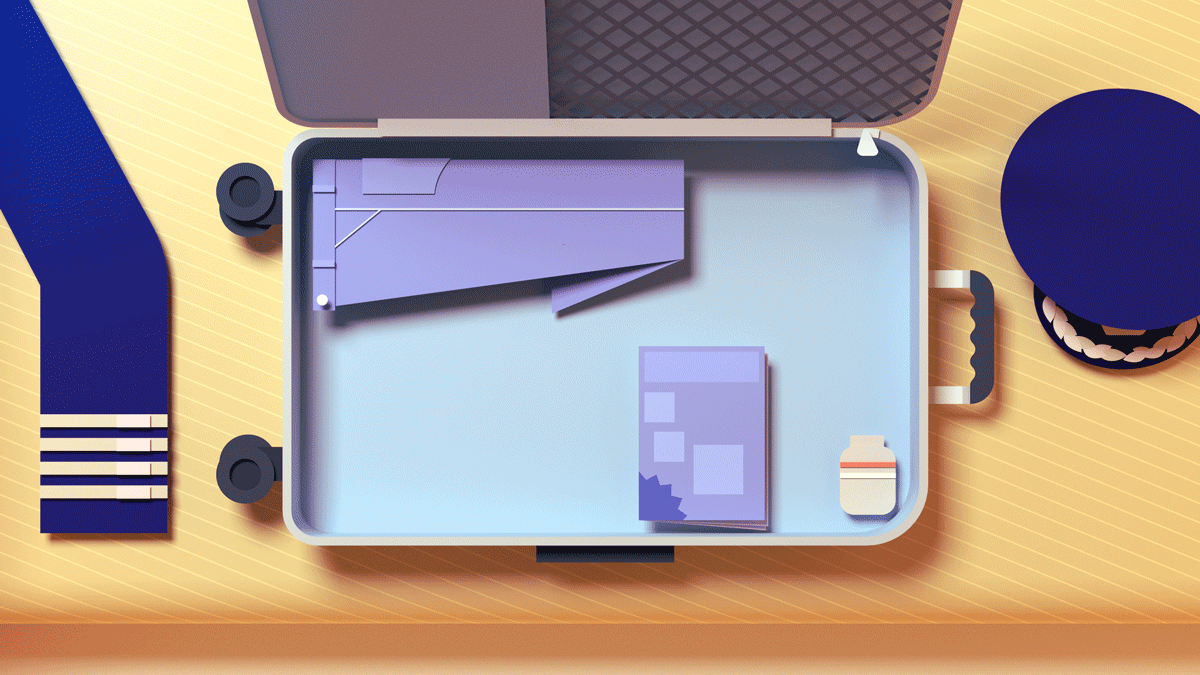 How to pack like a... pilot.