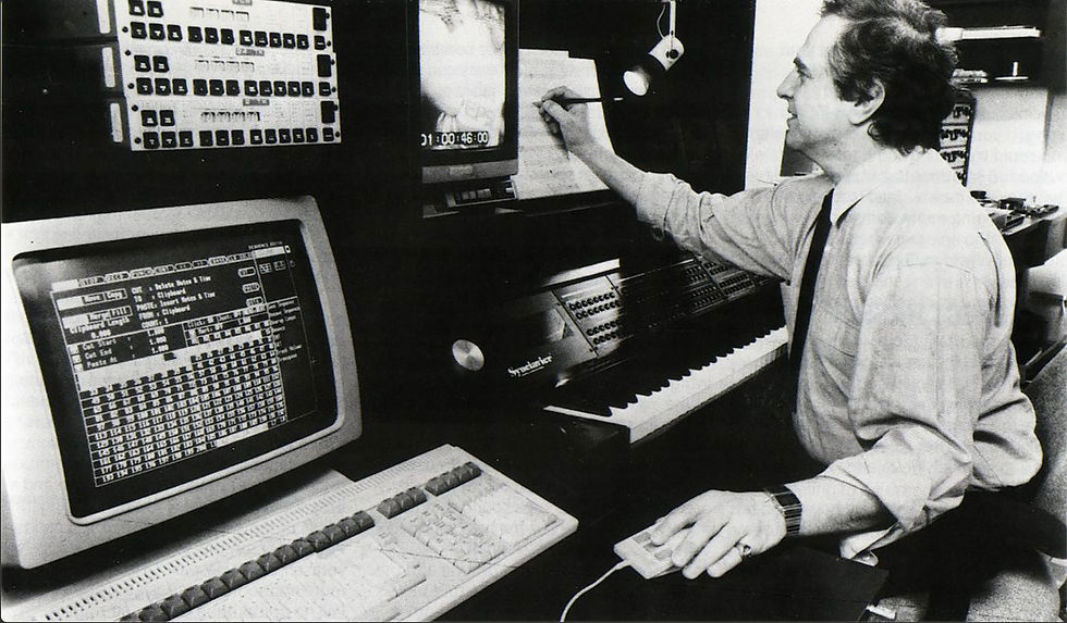 The Synclavier, a groundbreaking digital synthesizer, sampler, and sequencer from the late 1970s to 1980s, which was used by renowned artists like Stevie Wonder and Michael Jackson.