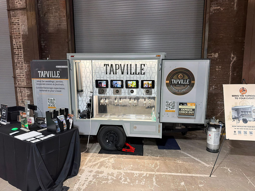 Tapville Atlanta Mobile Bar on Gear Car Club Event