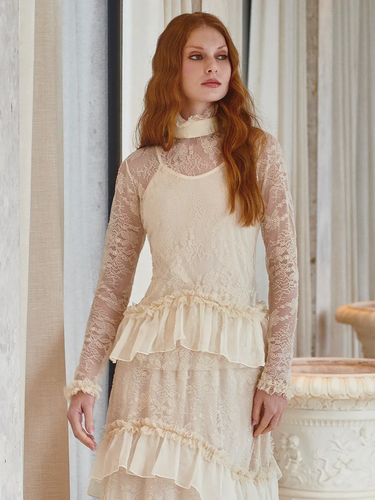 Conjunto Nora off white LN Brand