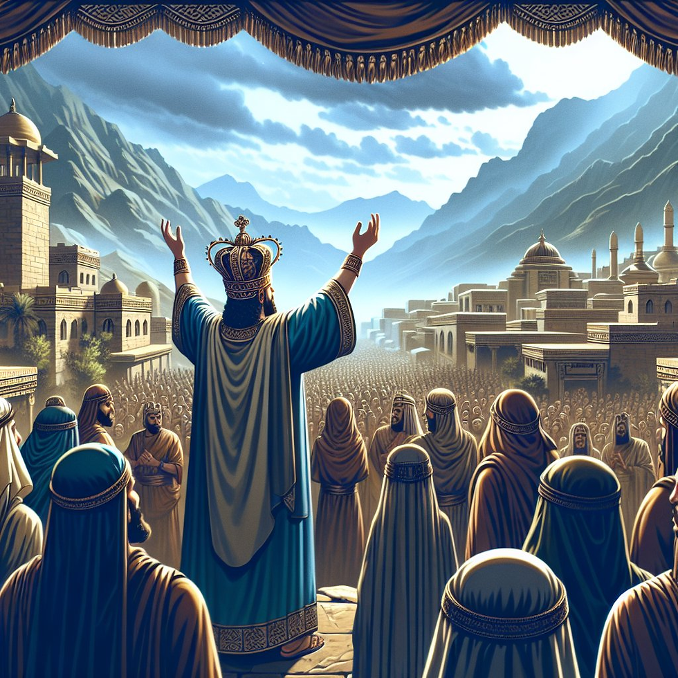 20260924 [새벽묵상] 하나님을 의뢰하는 자를 높이시는 하나님 The God Who Exalts Those Who Rely on Him (대상/1Chron 14:1~17)