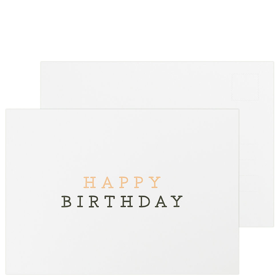 Miniaturbild: Postkarte „Happy Birthday Apricot“