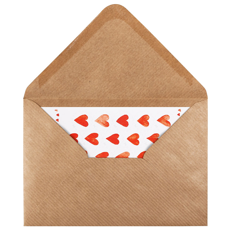 Miniaturbild: Postkarte „Postkarte Konfetti-Bastel-Set Herzen“, DIN A6, 300 g/m², im braunen Umschlag