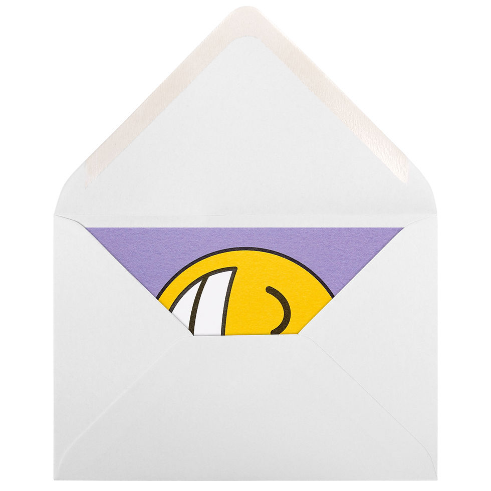 Miniaturbild: Postkarte „Emoji Grin“