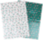 Miniaturbild: Geschenkpapier „Ilex Creme / X-Mas All-over Grün“