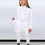 Thumbnail: Neck Solid Ripped 2 Piece Pants Set