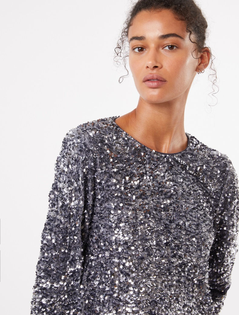 Miniatura: PENNYBLACK Tunic dress in paillettes
