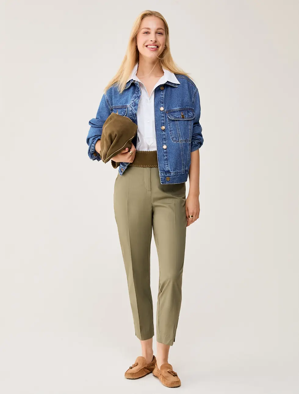 Miniatura: PENNYBLACK - Pantaloni Capri in popeline