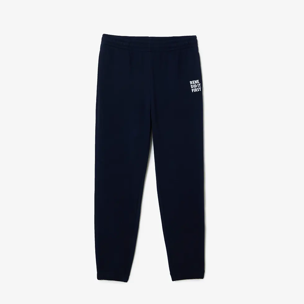LACOSTE Pantaloni della tuta in felpa modello jogger