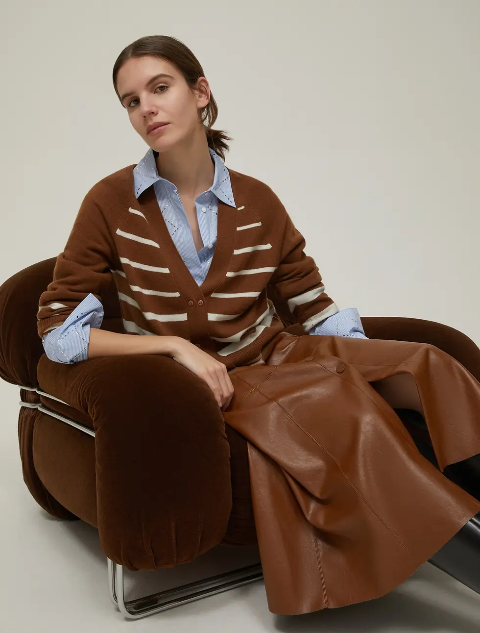 Miniatura: PENNYBLACK Cardigan in lana e cashmere