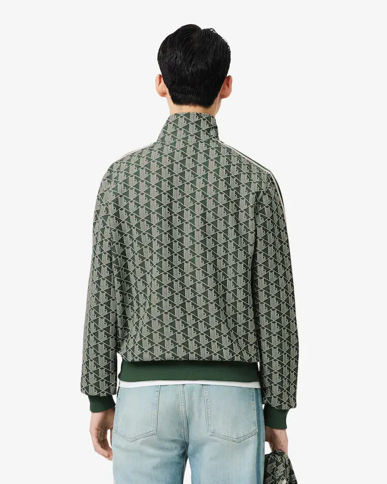 Miniatura: LACOSTE - Giacca della tuta in jacquard con zip Paris